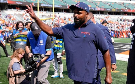 Patriots' Jerod Mayo era starts off with stunning victory over Bengals