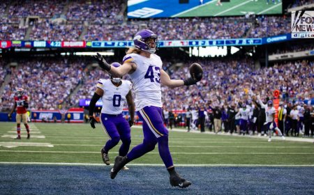 Vikings create havoc for Daniel Jones; Giants falter in front of organization's legends
