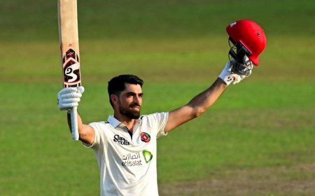 Ibrahim Zadran Doubtful For One-Off Test Against New Zealand Due To Injury