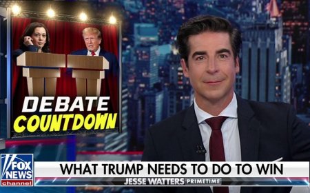 JESSE WATTERS: Kamala Harris' debate camp counselors are 'leaking'