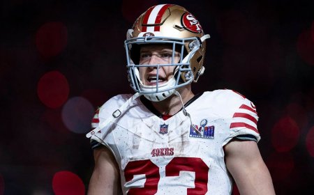 49ers star Christian McCaffrey shockingly inactive vs Jets with calf injury