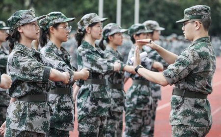 大陸修訂國防教育法 國高中階段可接受軍訓