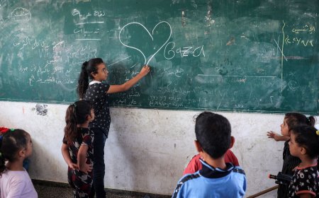 How do Palestinians in Gaza resist Israel’s attacks on education?