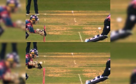 Watch: Third Umpire Demands Replay, Calls Rare 'Wicket-Keeper' No Ball