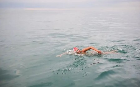 British Indian Teen Completes Solo English Channel Swim For Charity