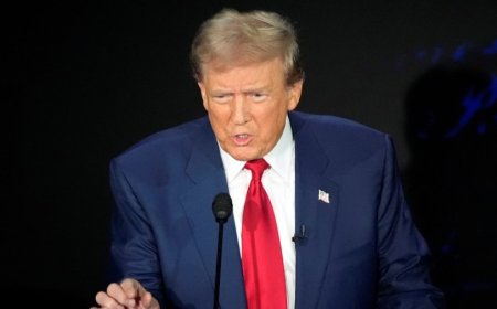 Trump jokes he would send Harris MAGA hat