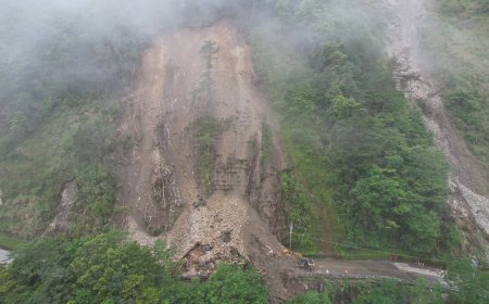 地震、颱風襲擊東部山區道路中斷 居民的孤島求生術