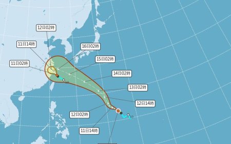 賈新興：颱風貝碧佳周末影響琉球 下周恐還有1到2個颱風