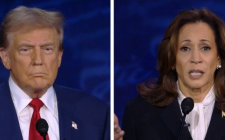 哈里斯与特朗普举行首场电视辩论，将持续90分钟