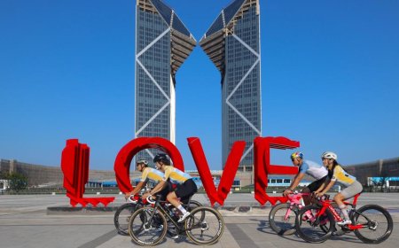 环上海·新城自行车赛倒计时，一起跟着赛段打卡南汇新城