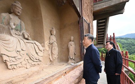 澎湃早晚报｜早餐湃·习近平赴陕甘考察