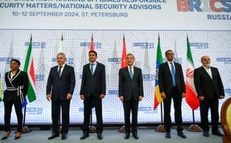 王毅：在全球治理體系中發出更明確一致的金磚之聲