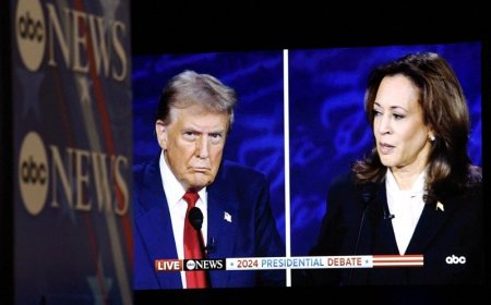 美國總統辯論第二戰：賀錦麗的「法庭進攻」風格，與被激怒的川普