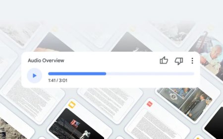 Google NotebookLM加入Audio Overview，將用戶筆記變成Podcast