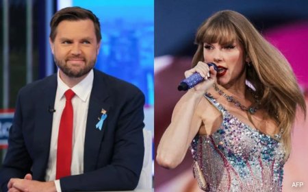 "Disconnected Billionaire": JD Vance As Taylor Swift Backs Kamala Harris