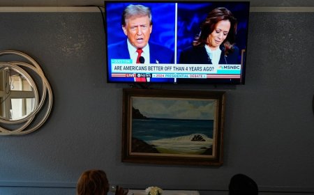 Trump-Harris presidential debate draws estimated 67.1 million TV viewers