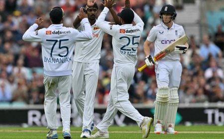 Sri Lanka Players Rise In Recent ICC Men's Test Rankings After England Win