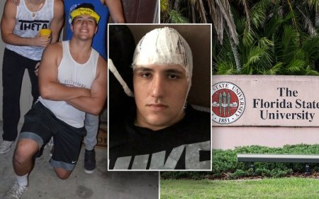 Florida fraternity brother with brain damage from hazing sends lifesaving warning to future Greeks