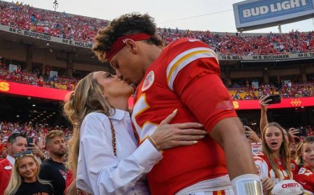 Patrick Mahomes commends wife's influence after Trump's praise and Taylor Swift's Harris endorsement