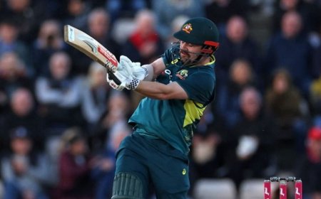 4,4,6,6,6,4: Travis Head Equals Ricky Ponting, Mitchell Marsh's Record During 1st T20I vs England