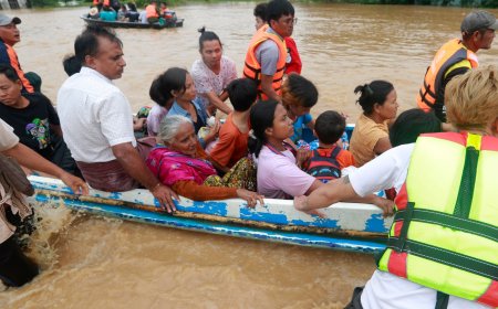 Myanmar’s military chief says foreign aid needed after deadly floods