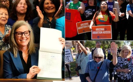 Arizona’s repeal of 1864 ban on nearly all abortions goes into effect