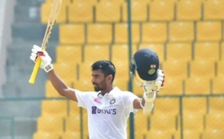 Abhimanyu Easwaran Stands Firm For India B Even As Anshul Kamboj's Five-For Wreaks Havoc