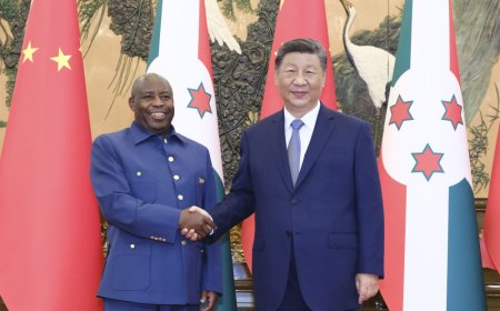 习近平会见布隆迪总统恩达伊施米耶