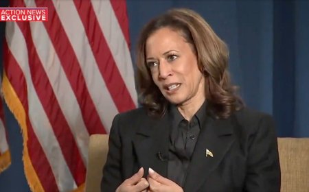 Critics pan Kamala Harris' TV interview, bewildering answers: 'Talk is cheap'