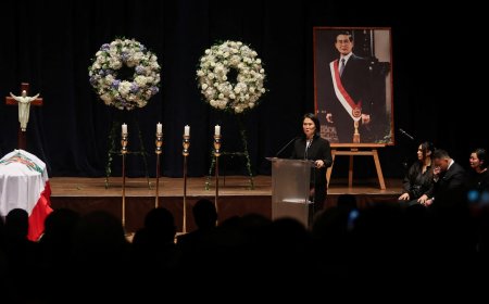 Peru holds funeral for Fujimori, former president linked to rights abuses