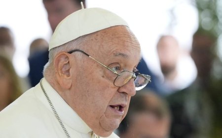 Pope wades into Trump-Harris battle, urges voters to pick 'lesser evil'