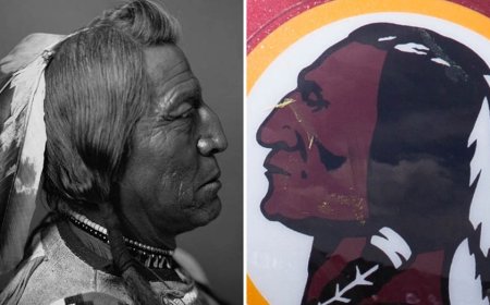 Family of Blackfeet chief, face of NFL's Redskins for 48 years, wants his image back in NFL