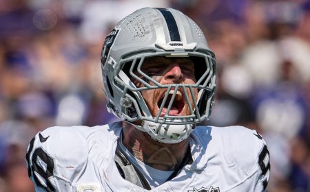 Raiders upset Ravens with 4th-quarter comeback on the road