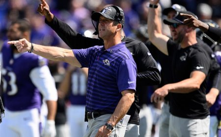 NFL chain gang member collapses on sideline during Ravens-Raiders game