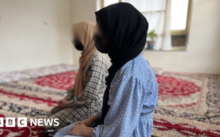 'If we can't speak, why live?' - BBC meets women after new Taliban law