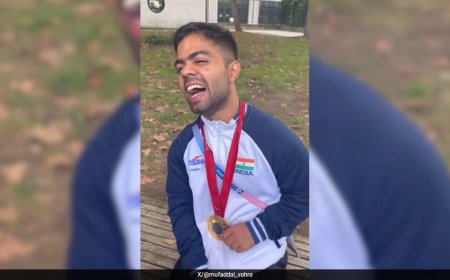 "MS Dhoni Or Virat Kohli?": Paralympics Gold Winner Navdeep Singh Gives Stunning Reply