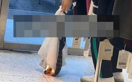 衣服有污垢汗臭想換貨被拒！女子服飾店內點火燒衣 嗆：不就一件爛衣服