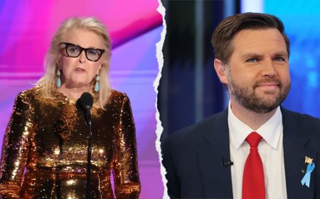 Candice Bergen takes jab at JD Vance during 2024 Emmys using 'Murphy Brown' reference