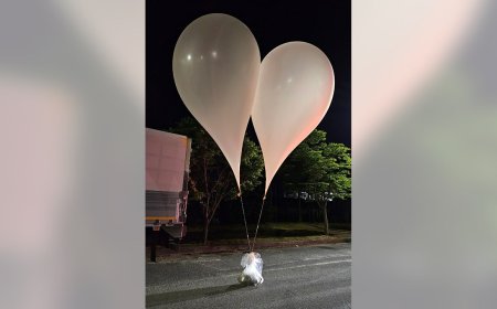 North Korea launches fresh wave of trash balloons toward South Korea