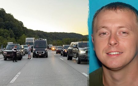 Kentucky police believe body found by livestreaming couple is man who opened fire on motorists