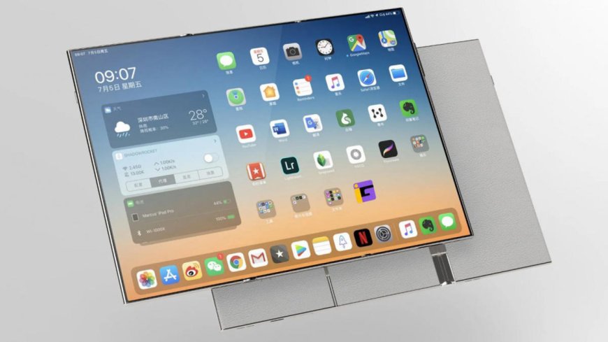 潮流興?OPPO 的三摺疊手機的概念圖曝光