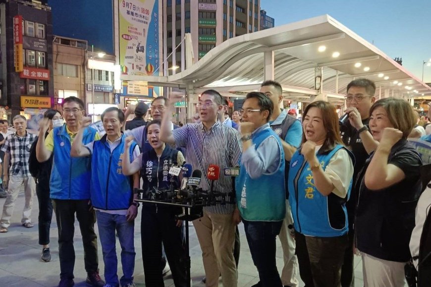兵分多路掃街!藍營加大固樑力道 6日大造勢延期