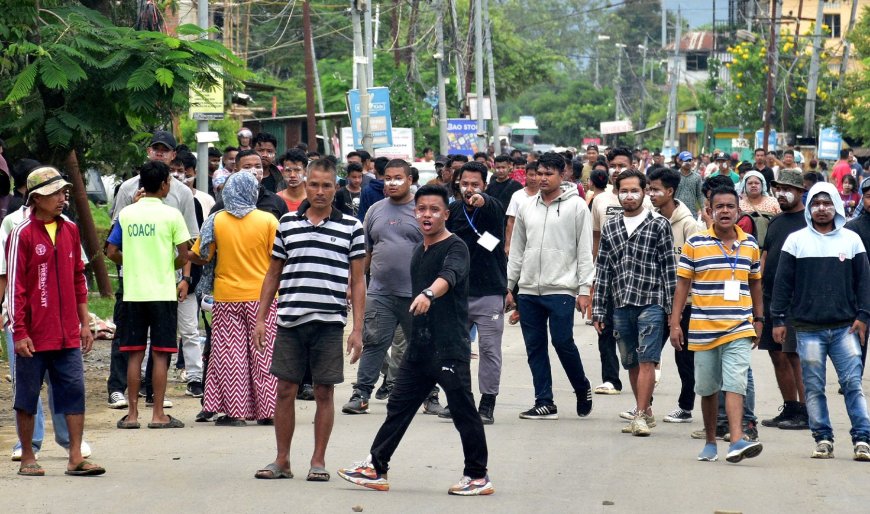 Ethnic violence flares again in India’s Manipur state