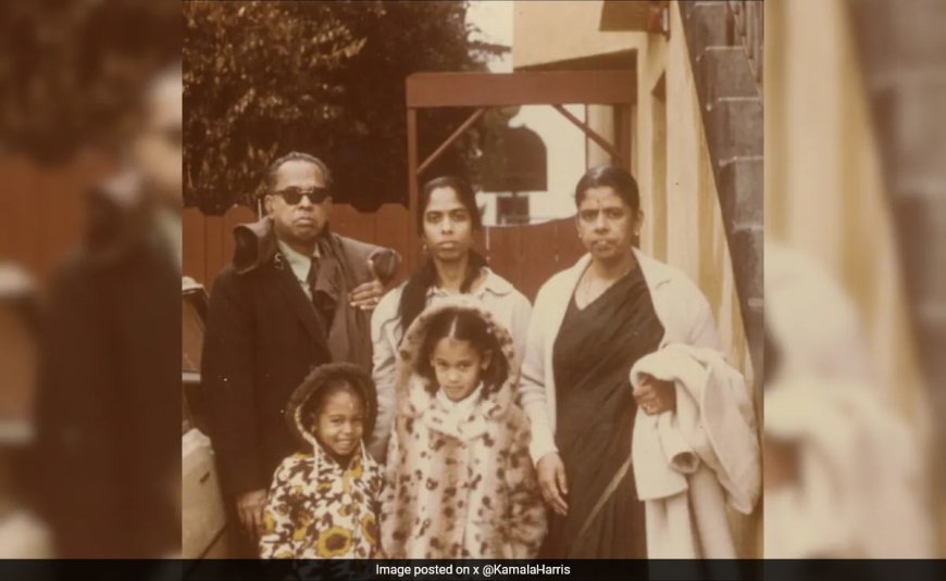 Kamala Harris Recalls Walks With Her Grandfather, And What They Discussed