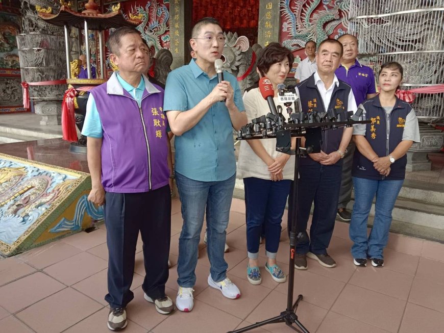 國民黨頻站台挺謝國樑 罷團:企圖洗腦基隆人