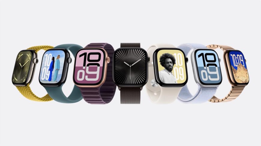 Apple Watch Series 10 擁有系列最大的螢幕,厚度也減至 9.7mm