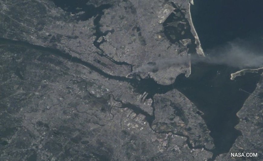 What 9/11 Attacks Looked Like From Space: NASA Shares Haunting Image