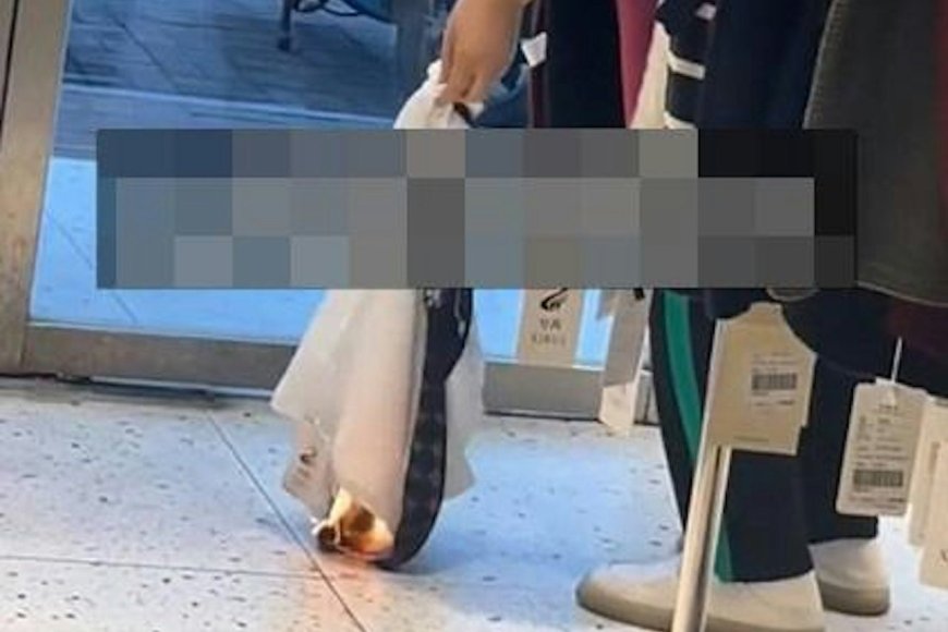 衣服有污垢汗臭想換貨被拒!女子服飾店內點火燒衣 嗆:不就一件爛衣服