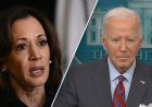 Biden says he and Kamala Harris are 'singing from the same song sheet' — as she tries distancing herself