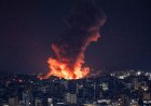 Massive Israeli Strikes Hit South Beirut, Sparking Flashes Seen